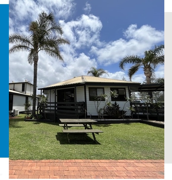Beachfront Cabins Central Coast NSW